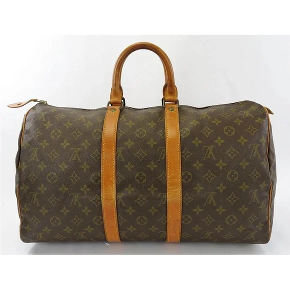 Louis Vuitton Brown Monogram Duffel Bag - Picture 2 of 16